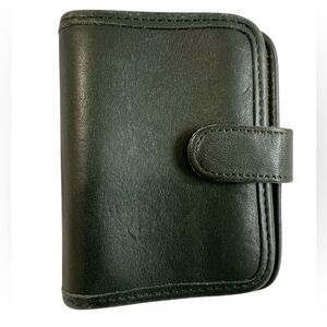 Coach Green Vintage Billfold Wallet Photo Album Unisex